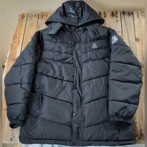 2000's Reebok CrossFit Hooded puffer jacket  men's size XL